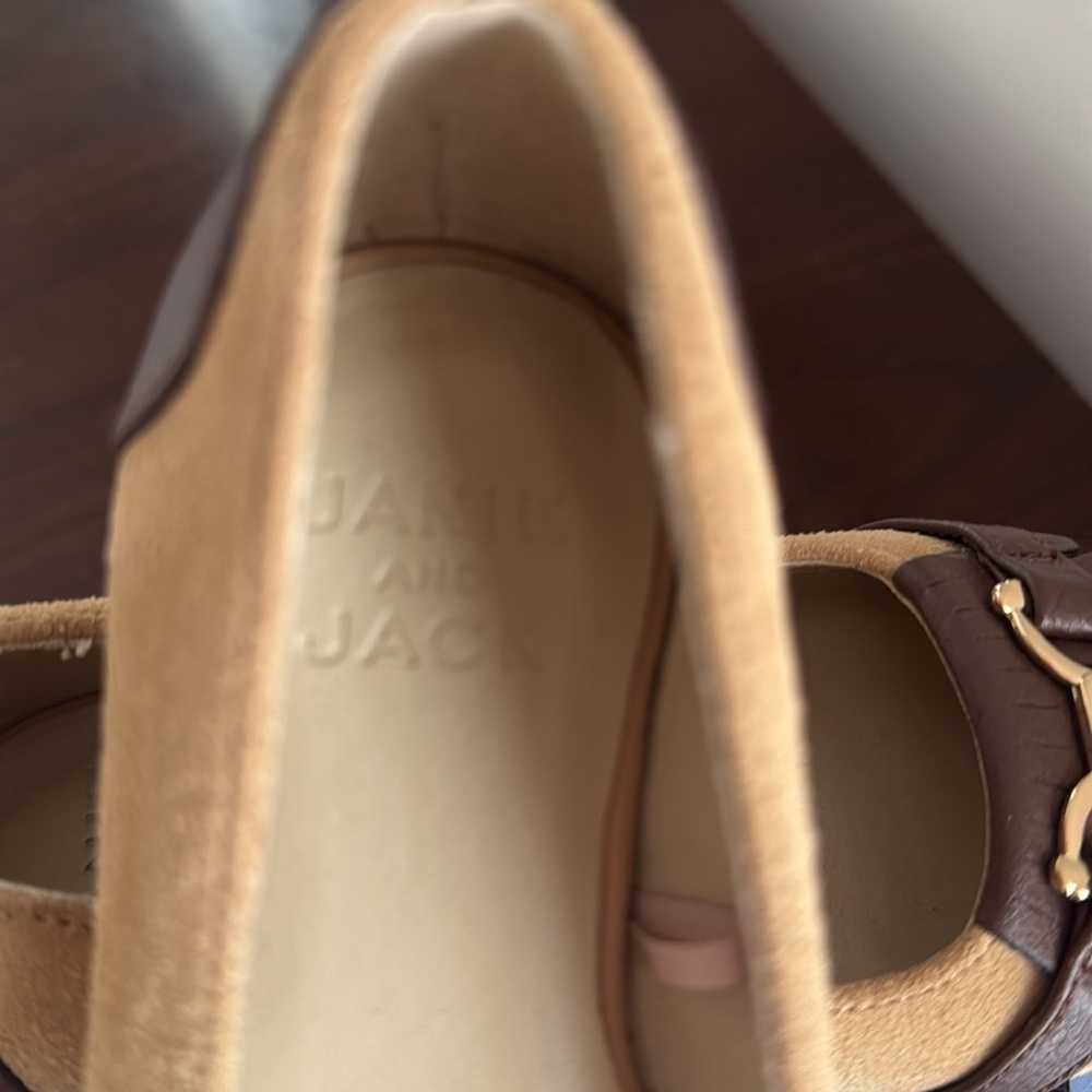 EUC Janie and Jack Bridle Girl’s  Bit Flats Dress Shoes - Picture 5 of 10